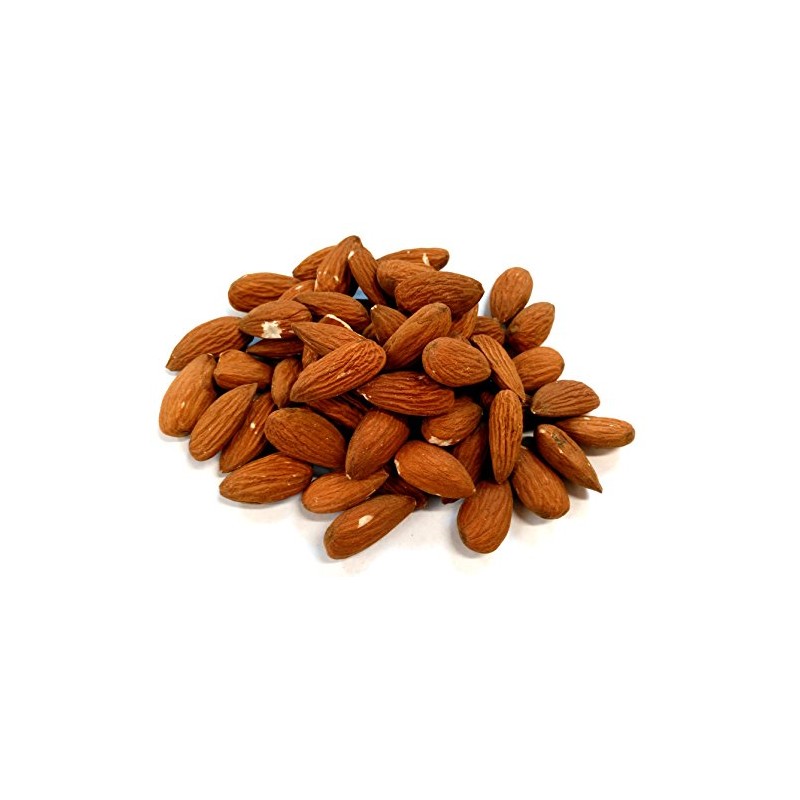 Almonds Whole (with Skin), (50g)
