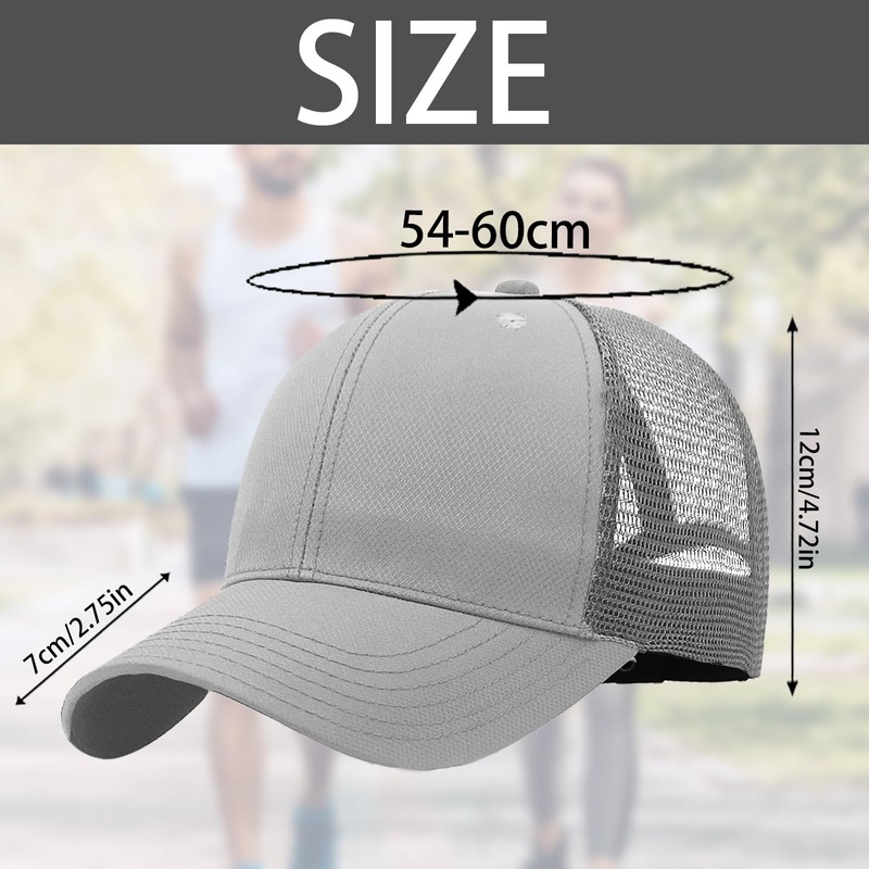 CWENDANER Mens Baseball Caps Trucker Classic Color Blocking Snapback Cap,