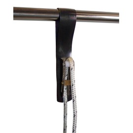 Dock Edge Boat Fender Line Holder with Adjuster, Black