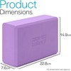 Core Balance Yoga Blocks Set Of 2 High Density EVA