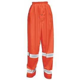 Hi-Vis Rain Pants, Hi-Vis Orange, L