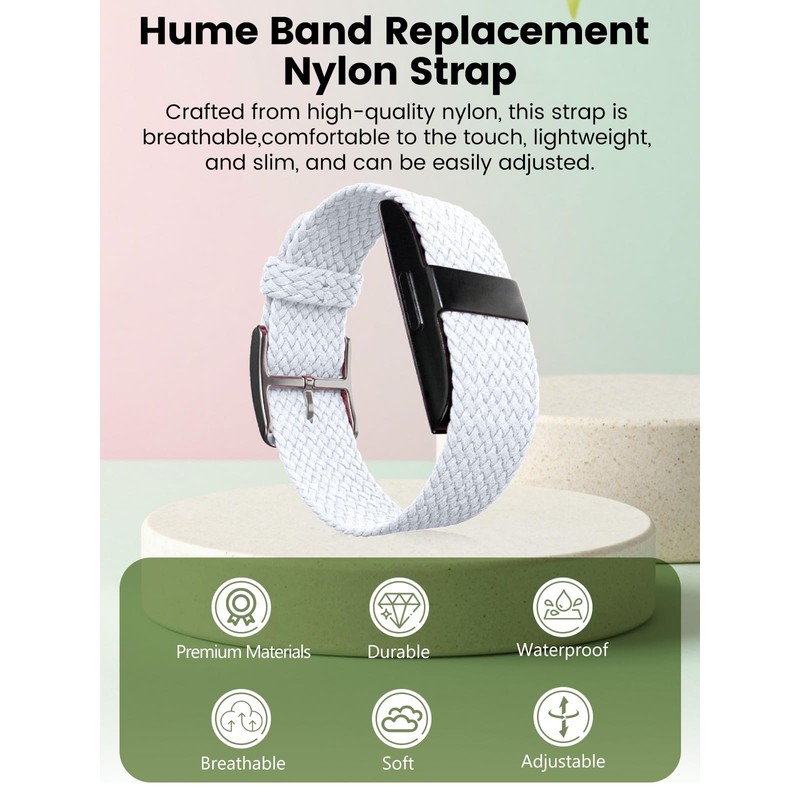 Arxonis for Hume Band Nylon Loop Band, Soft Breathable No