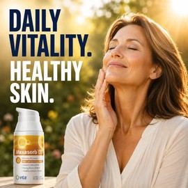 Vita Sciences Vitamin D3 Skin Cream - 2000IU Maxasorb D3 Lotion - 1.7 Fl Oz by Vita Sciences