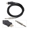 Guitar USB Cable 3 Meters Compatible with The Computer Connection