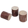 Wood Stakes Cylindrical Pine Log DIY Painting Material Flower Pot