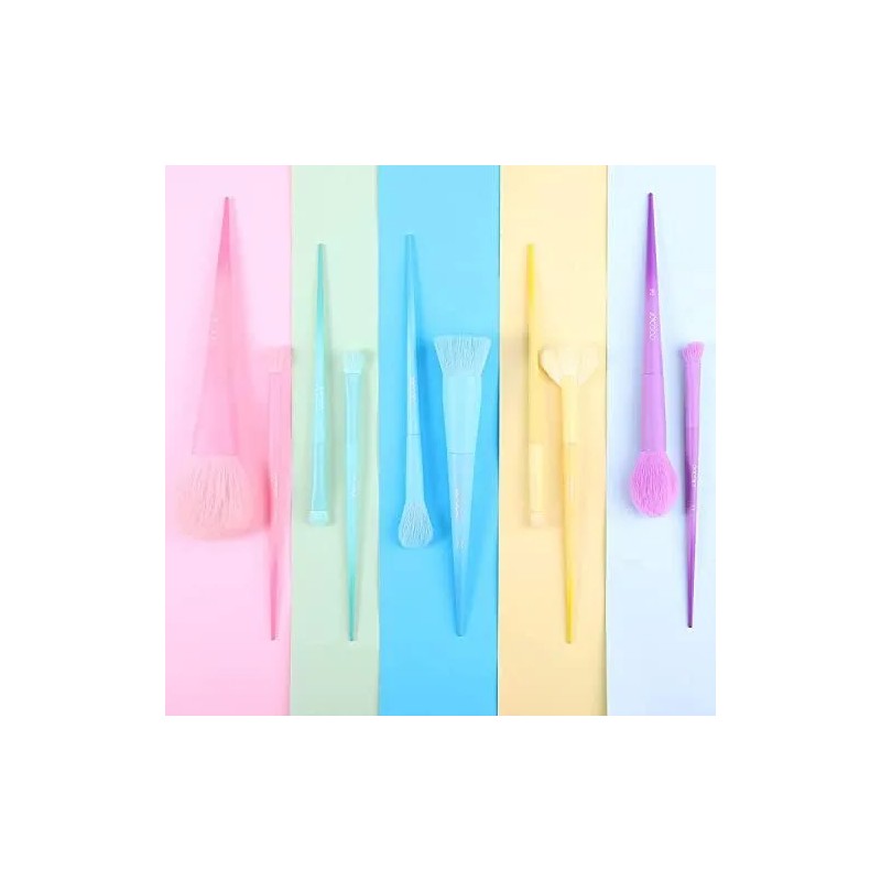 Docolor Brochas De Maquillaje 17 Piezas Juego De Brochas De