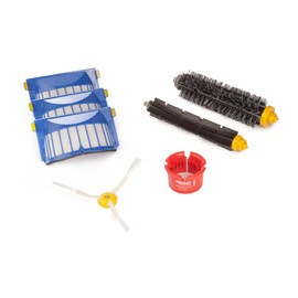 iRobot Originalteile - Roomba 600 Serie Nachfüllsatz- 1 Borstenbürste, 1 Klopfbürste, 1 Seitenbürste, 3 Blaue AeroVac Filter, 1 rundes Bürstenreinigungswerkzeug, Diverse