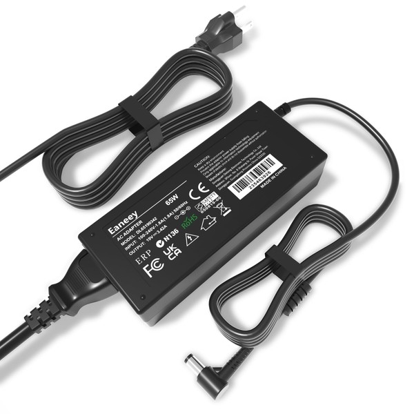 Eaneey 19V Adapter for LG Monitor 34" 32" 29" 27"