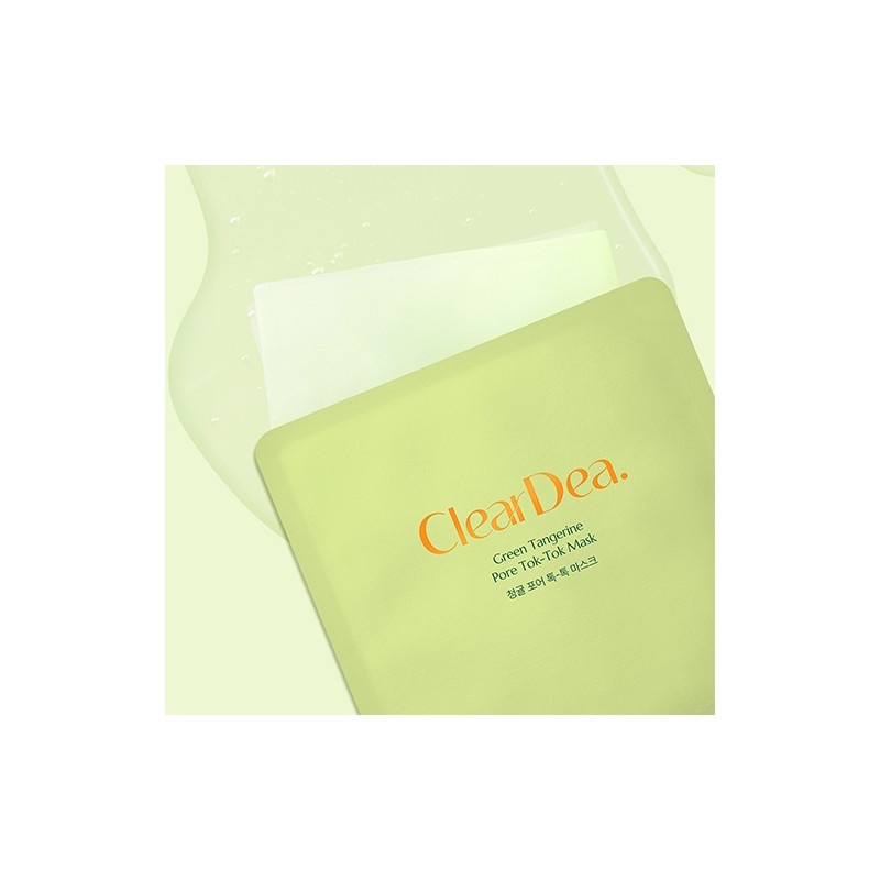 ClearDea. [ClearDea.]Green Tangerine Pore Tok-Tok Mask (1ea)