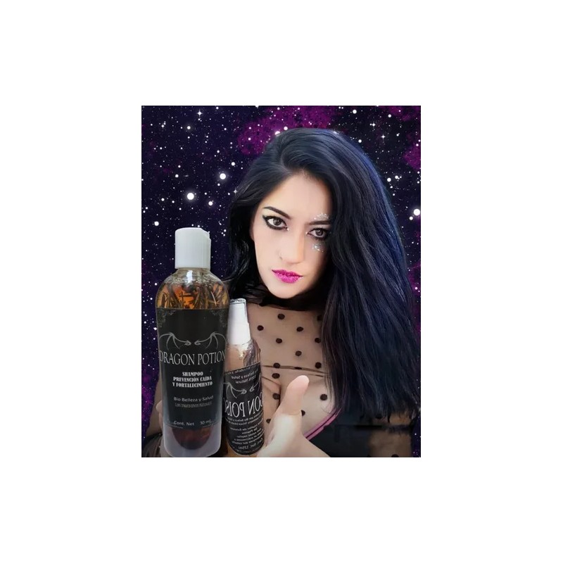 Shampoo Herbal Anticaída Crecimiento Acelerado Dragon Potion