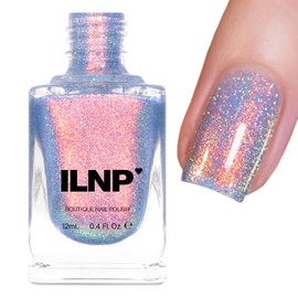 ILNP Bluebell - Enchanting Sky Blue Shimmer Nail Polish