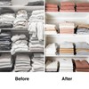 SortNStore Shelf Dividers Purse Organizer for Closet: 8-Pack Acrylic Bag