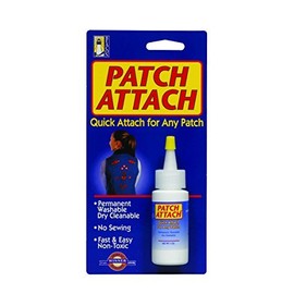 BEACON Patch Attach - Non-Toxic Heat Seal Adhesive for Fabric Backed Patches, Washable, Water-Proof & UVA Resistant, 1-Ounce, 2-Pack