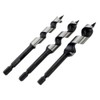GREAT TOOL WDS-03 Short Bit for Carpentry 3 Piece Set