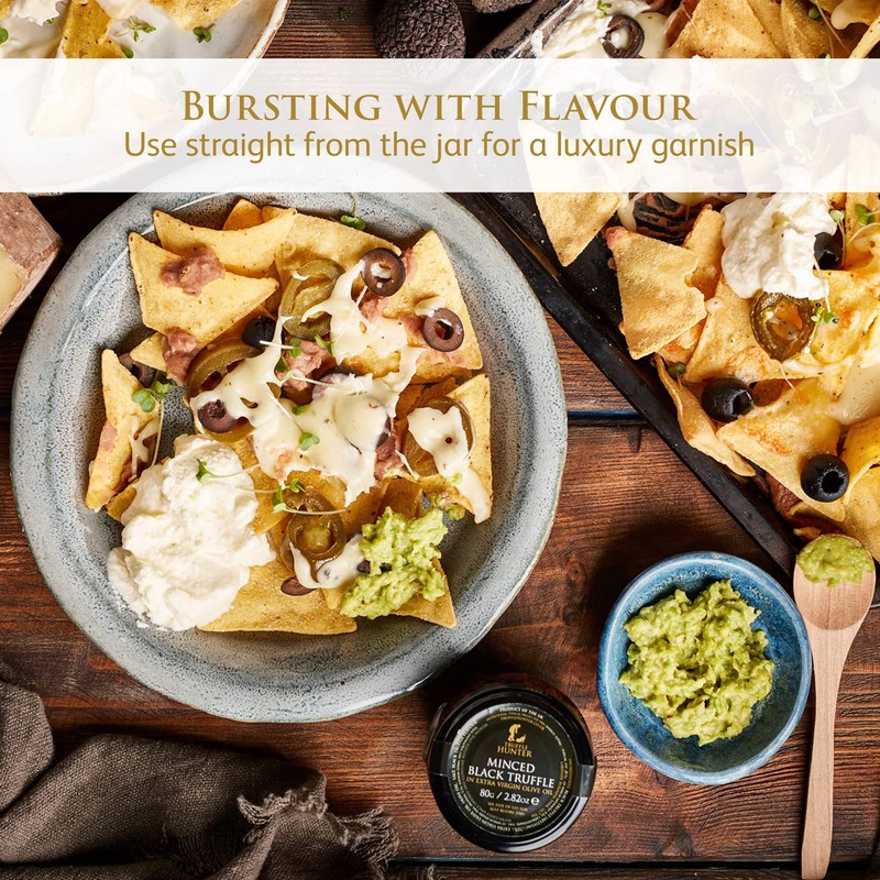 TruffleHunter - Minced Black Truffle - Preserved Truffles in Extra