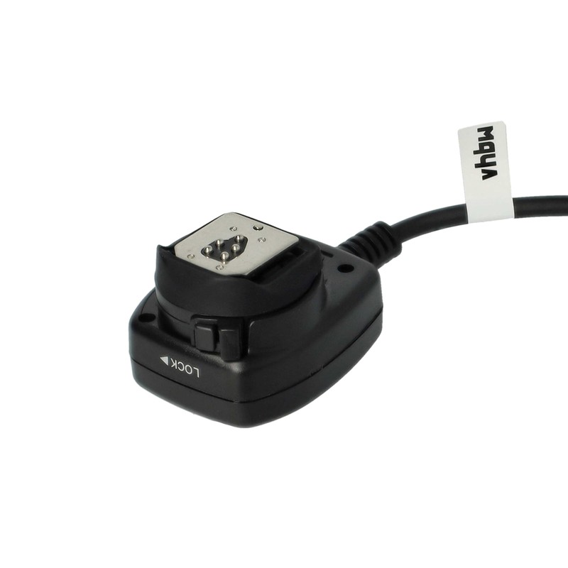 vhbw TTL Cable compatible with Panasonic Lumix DMC-FZ30, DMC-FZ30K, DMC-FZ30S,