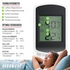 CSL 4x Digital Mini Thermo-Hygrometer Thermometer Hygrometer Indoor Temperature and