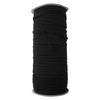 Black Elastic Cord 5mm | 100 Metres Flat Elastic Band
