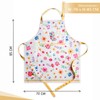 Maison d'Hermine 100% Cotton 1-Piece Kitchen Apron with Adjustable Neck