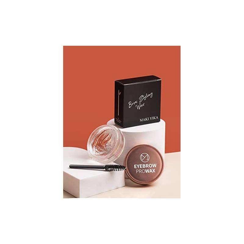 MAKI YIKA- Cera para cejas - Gel transparente para cejas