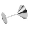 Stainless Steel Wine Glass Metal Wine Goblet Insulated Red Wine