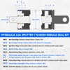Replace for Hydraulic Log Splitter Cylinder Rebuild Seal Kit, Fit
