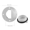 Universal Transom Drain Scupper Valve Deck Mount Bung Stopper Marine