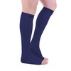 Doc Miller Calcetines de Compresión de Punta Abierta (1 par)