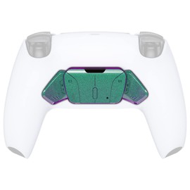 Chameleon Green Purple Replacement Redesigned K1 K2 K3 K4 Back Buttons Housing Shell for eXtremeRate RISE4 Remap Kit - Without Controller & RISE4 Remap Board