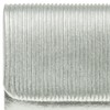 CASPAR TA351 Women Clutch/Evening Bag with Gathering, Colour:silver;Size:One Size
