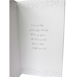 BROADWALK DESIGNS Anniversary Greeting Card for Wife Large Card 29.5 x 17 Cm (11.6 x 6.7 inches) Hearts to My Lovely Wife On Our Anniversary