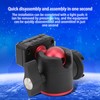 Tripod Ball Heads Metal 360 Degree Rotating with Cold Shoe