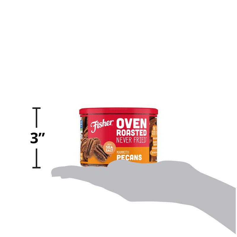 FISHER Snack Oven Roasted Never Fried Peanuts