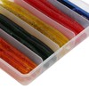 65pcs/box Soft Worm Bait Fishing Lures Kit with Rubber O