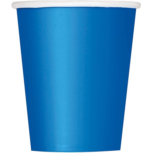 9oz Royal Blue Paper Cups, 14ct