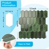 Art3d 10-Sheet Heavy-Duty Peel and Stick Backsplash, Self-Adhesive Vinyl Wall