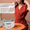 Rrofessional Dentures Ultrasonic Cleaning Machine Mini Household Eyeglasses Jewelry CleanerAU