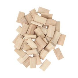 50Pcs Domino Tenon Beech Wood Loose Tenons Wood Tenons Woodworking Accessory for Furniture Stitching Cabinet Making Frame Engineering (8 * 40mm)