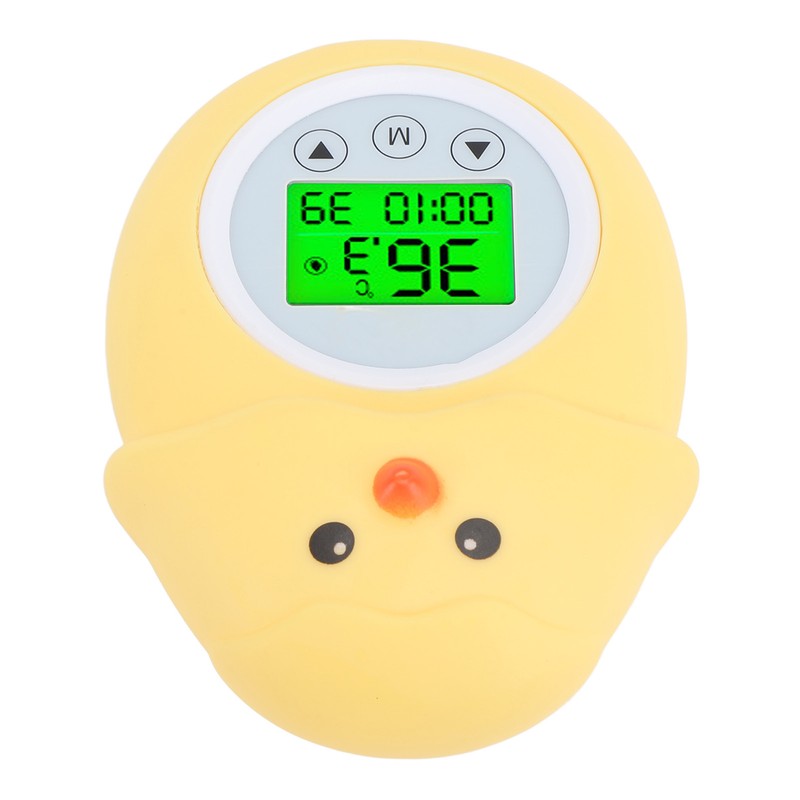 Cartoon Baby Water Thermometer Waterproof Multipurpose Portable Baby Bath Thermometer