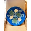 Laetitia Rouget Blue Tulip Fruit Platter Handmade in Portugal