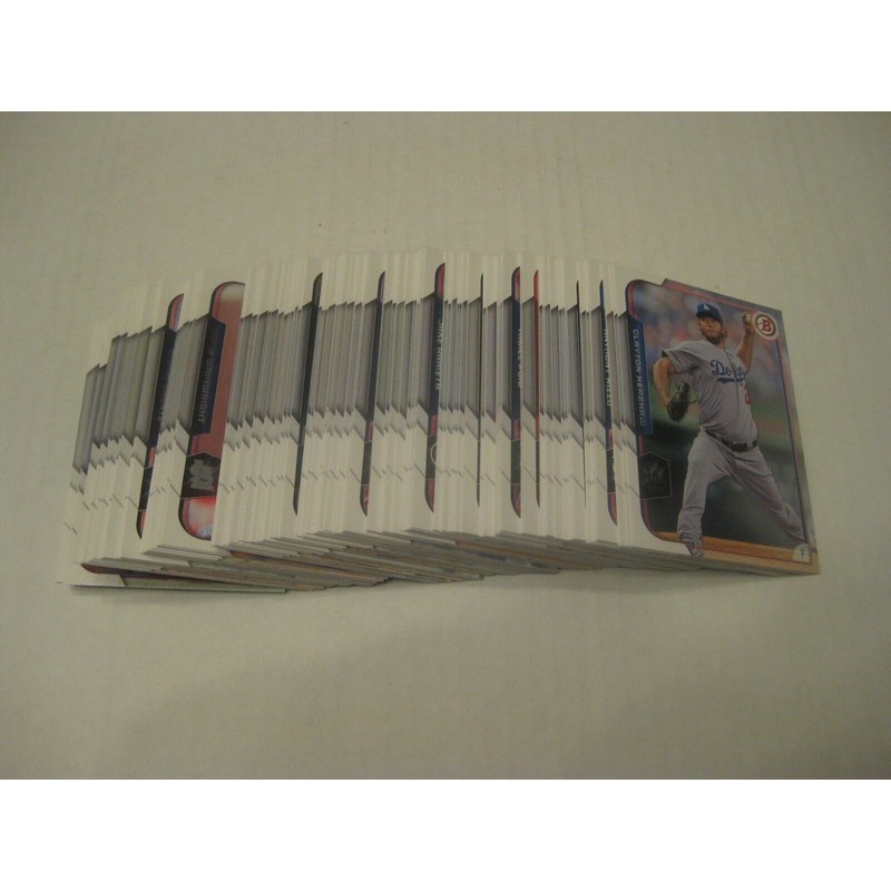 2015 Bowman Baseball Base Set 1-150 Kershaw Trout Betts Harper