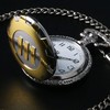 CokinkiDs Boy's Pocket Watch Golden Xmas Gift Fallout 4 Vault