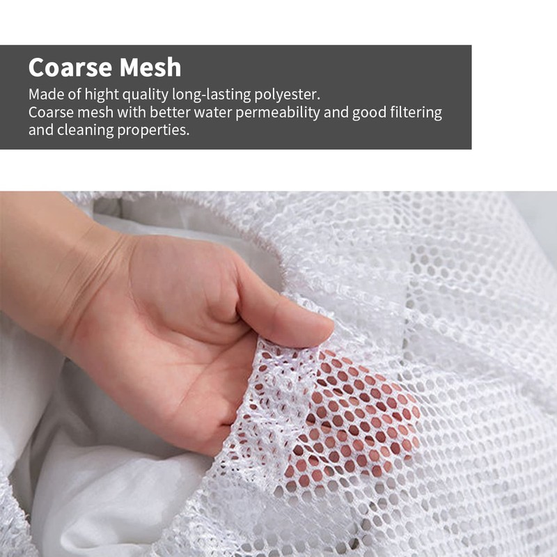 Laundry Bags Mesh Large Washing Bags for Delicates 2 Pack,