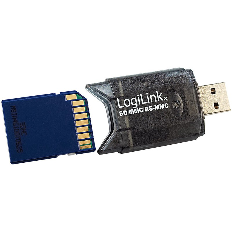 Sconosciuto USB External Card Reader for SD/MMC Memory Card LogiLink