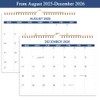 Calendar 2025-2026 - Wall Calendar Runs Jul 2025 to Dec