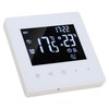 White Intelligent Thermostat Touch Screen 16A LCD Display Smart Temperature