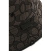 Coach Women's Signature C Jacquard Bucket HAT, Charcoal, M/L