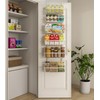 Mefirt 13.8" W Narrow Over The Door Pantry Organizer, Pantry
