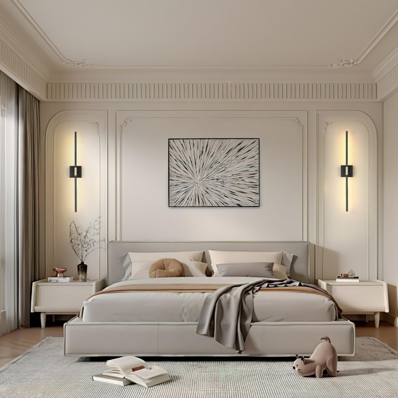 Morauroral Battery Operated Wall Sconces Set of 2, Dimmable Battery