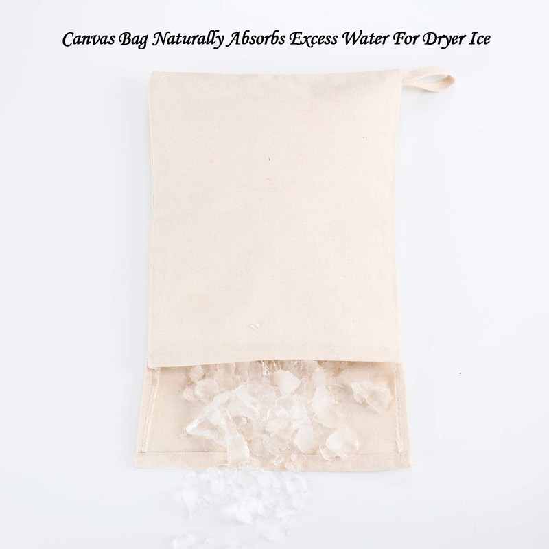 Boao 2 Pcs Canvas Lewis Ice Crusher Bag Reusable Crushed
